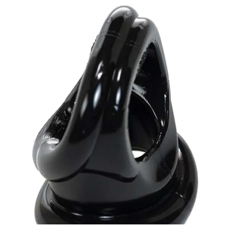 Sport Fucker Ballstretcher Cock Harness Noir